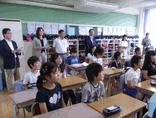 八名川小学校授業風景